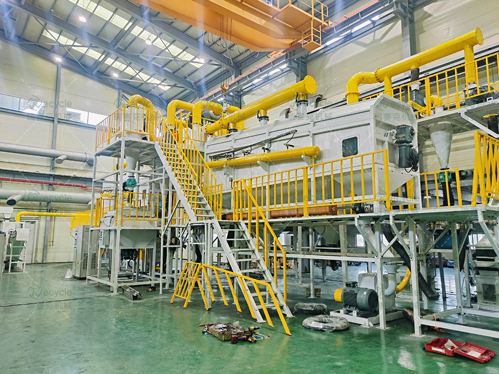 瑞賽克機械鋰電池回收處理設備---尾氣處理模塊