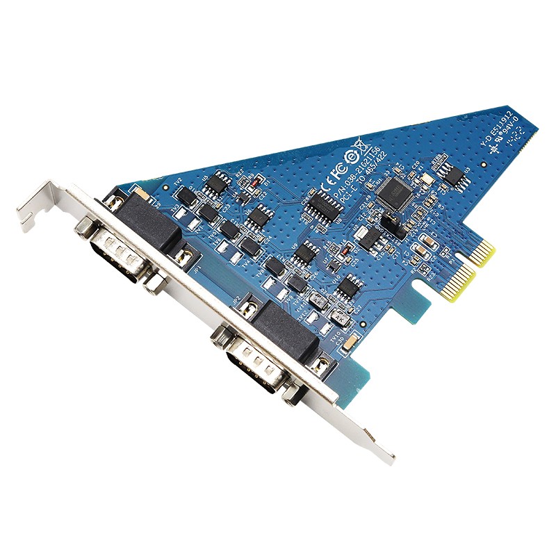PCI-E轉(zhuǎn)2口RS-485/422多串口卡